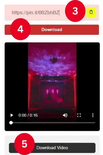 Pinterest Video Downloader - Download Videos, Images & GIFs from